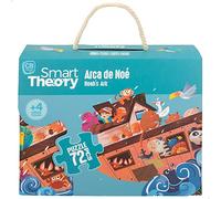 ColorBaby 49736 - Puzzle Arche de Noé 72 pièces/Puzzle Enfant, Jouet éducatif/Puzzles pour garçons et Filles, Cadeaux pour Enfants, Puzzles/Grandes pièces