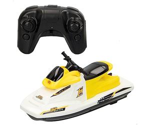 COLORBABY 49987 - Moteur Bateau Moto à Eau télécommandé, échelle 1:47, Contient 2 pièces, Batterie Incluse, Bateaux radiocommandés, Jet Moto rc, radiocommandé, Jouets pour Enfants