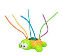 COLORBABY Aqua World 47648 Lot de 6 arroseurs de Tortue pour Enfants, 360°, 20 x 28 x 10 cm, 6 arroseurs Multicolores, Jeux extérieurs, Adaptateur Tuyau, Jouets d'été, 3 Ans