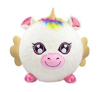 ColorBaby Biggies Peluche Licorne avec gonfleur sur Pied, Taille XXL, Jouets Surprises, Balle Douce, Animaux de Jeu, Cadeau pour Fille de 3 Ans