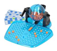 ColorBaby Bingo Enfant, Jeux de société pour Enfants, Bingo Manuel, 48 cartons Bingo, 90 Boules, 82 jetons de Bingo, CB Games, +5 Ans, pour + 2 Joueurs