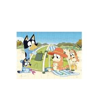 COLORBABY - Bluey-Eco-Puzzle Double Face 70 x 50 cm 24 pièces + 3 A, Multicolore (1)