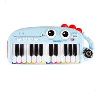 ColorBaby Bontempi 39213 Piano électronique pour Enfant 24 Touches avec lumières, Sons, mélodies, Boutons et Design sûr avec Visage Souriant, pour initier Les Plus Petits à la Musique Depuis 18 Mois