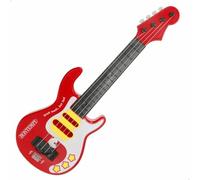 COLORBABY Bontempi 47904 Guitare électrique pour Enfant, avec mélodies et Sons, lumières colorées, médiator, Cordes métalliques, Instruments de Musique, arrêt Automatique, Jouet pour Enfants de 3 Ans