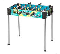 ColorBaby CB Games 39468 Baby-Foot en Plastique résistant, 18 Joueurs, avec marqueurs manuels, pour 2 Personnes, Baby-Foot pour Enfants