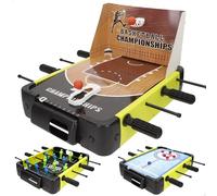 ColorBaby CB Games 39469 Lot de 3 jeux de société, baby-foot, basketball, hockey pour 1 ou plusieurs joueurs, jouets enfants de 6 ans, pour jouer à la maison