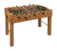 ColorBaby CB Games 85325 Baby-Foot en Bois résistant, 22 Joueurs, avec marqueurs manuels, pour + 2 Personnes, 121 x 61 x 80,5 cm, Baby-Foot pour Enfants