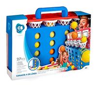 COLORBABY- CB Games-Jeu Panier Quatre en Ligne, 49350