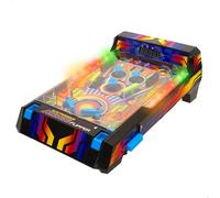 ColorBaby CB Games Pinball de table néon, lumières et son, marqueur électronique, design d'arcade premium, style futuriste, jeux de société électroniques, jouet de collection (39516)