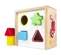 ColorBaby Cube d'activités en bois Boîte G