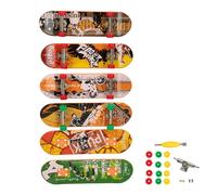 Colorbaby Ensemble Avec 6 Mini Skateboards à Doigts. Contient Une Figurine It 26 Pièces