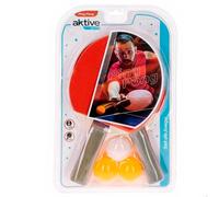 Colorbaby Ensemble De 2 Raquettes De Ping-pong Avec Balles 20.5x4.5x3.2 Cm