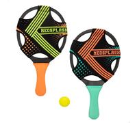 Colorbaby Ensemble De 2 Raquettes De Plage Avec Balle
