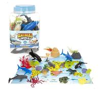 Colorbaby Figure Animal World-ocean Animals 30 Unités