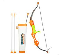 ColorBaby Fun Area 47690 Jeu d'arcs et flèches avec ventouse pour enfants, 67 cm, avec cible découpable et étui portable, tir à l'arc, jouet cible, jeu de flèche, jeux d'extérieur, jouets pour
