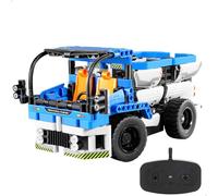 ColorBaby iM.Master 85452 - Jeu de Construction, Camion télécommandé 2 en 1, 394 pièces, radiocommandé 2,4 GHz, Tambour Rotatif, Design Robuste, Montage Rapide et Amusant