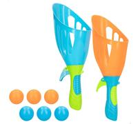 Colorbaby Jeu De Lanceur De Balle Avec 2 Raquettes Et 6 Balles Zone D´amusement !