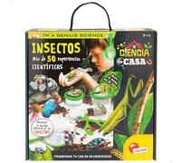 Colorbaby Lisciani - I'm A Genius, Laboratoire Scientifique, 50 expériences scientifiques sur Les Insectes, avec Filet, Pinces, loupe, Jouet éducatif, Science à la Maison, Jouets pour Enfants 8 Ans,