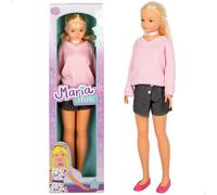 ColorBaby Maria Casual 39652 Grande poupée Jupe, Accessoires Inclus, poupées à coiffer, Jeux de rôle, Jouets pour garçons et Filles de Plus de 3 Ans