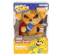 ColorBaby Mikecrack 85425 Peluche Interactive pour Chien Mike.Exe avec Musique, Enregistrement et Lecture vocale 29 cm