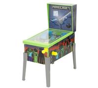 ColorBaby Minecraft 77712 Mini flipper d'arcade de table, lumières et sons, dessins animés, jeux de société, jouets rétro, jouet collectionnisme, recommandé pour adultes et enfants à partir de 3 ans