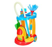 Colorbaby Mon Jeu De Simulation De Chariot De Nettoyage Avec Aspirateur