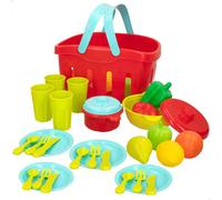Colorbaby Panier De Jouets Et De Nourriture Pour L´esprit Ma Maison 36 Pièces
