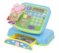 ColorBaby Peppa Pig 39162 Caisse enregistreuse Jouet, Accessoires Inclus, Billets, pièces de Monnaie et Cartes de Jouet, Jeux de rôle, Jouets didactiques, Apprentissage et Divertissement +3 Ans