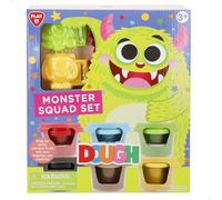 ColorBaby Play 39617 Jeu de pâte à Modeler Monstres, 6 Pots de Couleurs, moules à Modeler, Outils de modelage, expérience sûre, Enfants à partir de 3 Ans