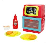 ColorBaby Play 39626 Friteuse à air, Jouet électrique, Set 14 pièces avec Accessoires, lumières et Sons, Jouet éducatif, stimule l'imagination, la Coordination et l'habileté Manuelle Depuis 3 Ans