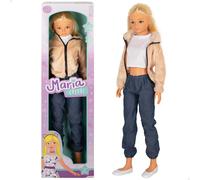 Colorbaby Poupée Maria 105cm-denim