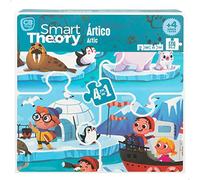 ColorBaby- Puzzle CB 4 en 1 L'Arctique, 49738