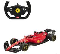 ColorBaby Rastar 41271 Ferrari F1-75 Licence Officielle Formule 1 Échelle 1:12 Véhicule radiocommandé Télécommande Télécommande 2,4 GHz Carlos Sainz + Charles Leclerc