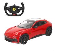 ColorBaby Rastar 41370 Voiture RC Ferrari Purosangue, échelle 1:14, réplique télécommande, Portes rabattables, détails fidèles, Voitures de Collection, pour garçons et Filles à partir de 6 Ans