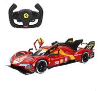 ColorBaby Rastar Ferrari 499P Le Mans Voiture RC 1:14 avec 6 Fonctions et télécommande, Design Sportif et détaillé, idéale pour Les Fans de Ferrari et Les collectionneurs, radiocommandé électrique