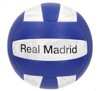 ColorBaby Real Madrid - Ballon Volleyball D21 cm T5, Design Officiel, matériau résistant, Jeu à la Plage et au Parc (77617)