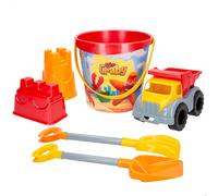 Colorbaby Seau De Plage Construction Set D18cm