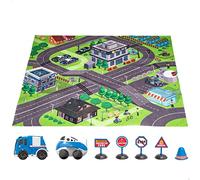 ColorBaby Speed&GO - Speed & Go-Manta Activités Ville avec Voiture Friction Police (46830)