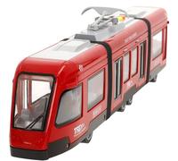 COLORBABY Speed & Go Train de Jouet, Rouge, échelle 1:16, 44 cm, Portes battantes, lumières et Sons, système de Friction, Tramway Urbain, Jouets pour Enfants 3 Ans (49809)