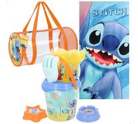ColorBaby Stitch 77894 Set de Plage pour Enfant avec Serviette