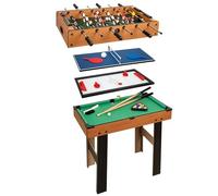 Colorbaby Cb Games Table 4 Multigames Table Vert,Bleu 87 x 43 x 73 cm