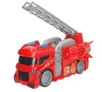 ColorBaby Teamsterz 39501 Camion de Pompiers à Friction, lumières et Son, Jeux de Voiture, Voiture de Sauvetage, Jouet pour Enfants, recommandé à partir de 3 Ans