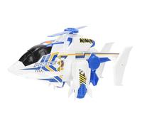 ColorBaby Teamsterz 39503 Hélicoptère de Police Poursuite, lumières et Sons, Jeux de Voitures, Voitures de Sauvetage, véhicule de Jeu, Jouets pour Enfants, recommandé + 3 Ans