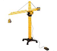 Colorbaby Jcb Electric Construction Crane With Remote Control Jaune
