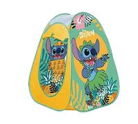 Tente auto-pliable - JOHN - Gabi's Dolhouse - Multicolore - Entrée en tissu enroulable - Toit en maille