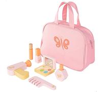 ColorBaby WOOMAX 49302 Woomax Coiffeuse en Bois + 3a, Multicolore