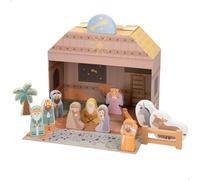 ColorBaby WOOMAX 49324 - Woomax-Belen bois 15 pièces + 3 A