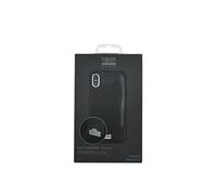 Colorblock Coque rigide avec porte-carte pour iPhone XS Noir