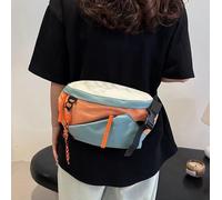 Colorblock Sac banane durable et léger avec sangle réglable pour les essentiels quotidiens