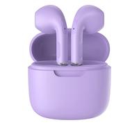 Écouteurs Bbc COLORBUDS True Wireless Violet - Conception Ergonomique, Commandes Vocales, Capteurs Tactiles